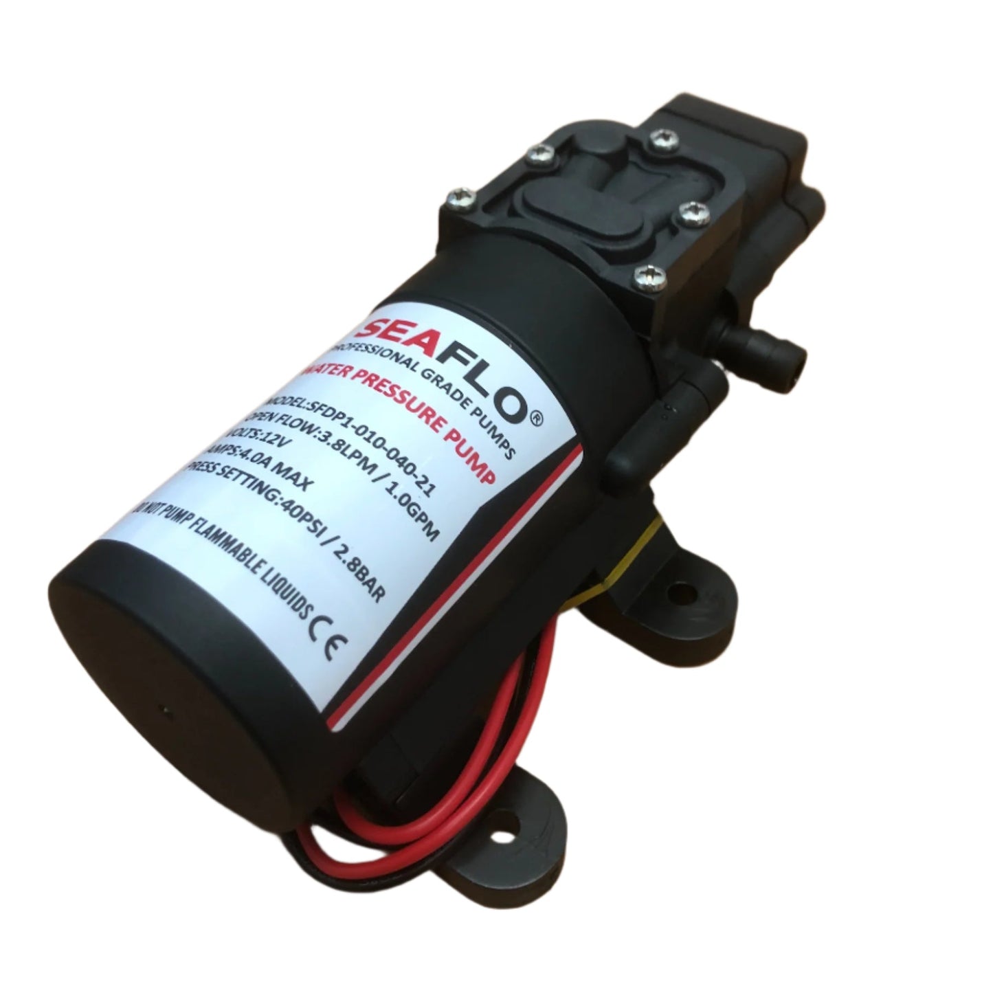 SEAFLO DC Diaphragm Pump 12V - 3.8LPM - 40PSI