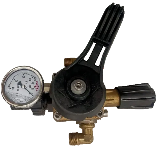 Brass Control Valve with Regulator Manual
