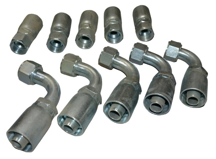 Fitting Hydraulic 3/4 " JIC Thread 10 piece