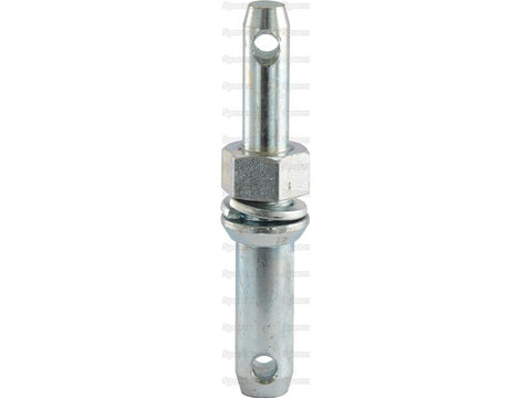 Lower link implement pin dual 22 - 28x191mm, T 1x32mm Thread size 1/2