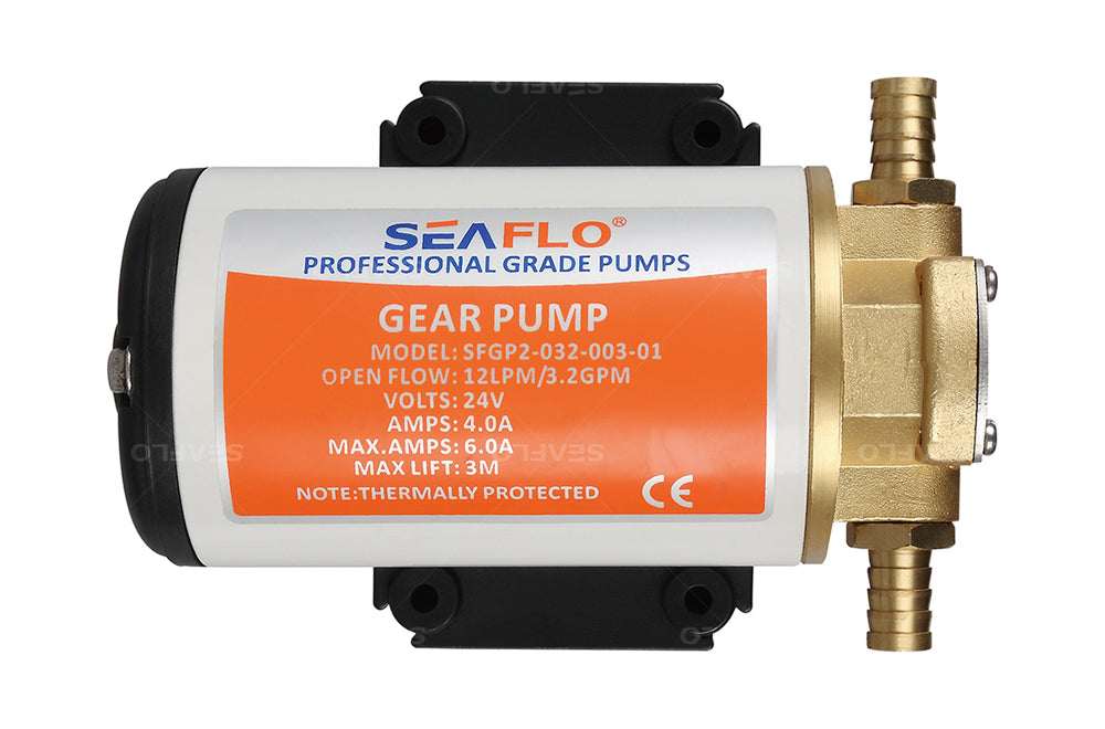 SEAFLO Oil Gear Pump 12V 3.2GPM 12LPM