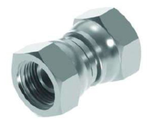 Hydraulic Straight Swivel Adaptor F/F