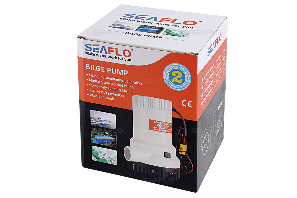 SEAFLO Bilge Pump 01 Series 2000GPH