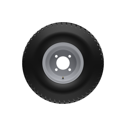 Trailer Wheel Combo, Stub Axle and Hub + 18" Wheel Kit for ATV Trailer