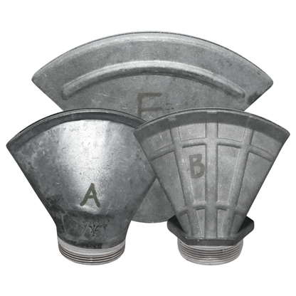 Aluminium Alloy Duckbill Spray Nozzles