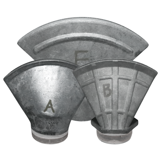 Aluminium Alloy Duckbill Spray Nozzles
