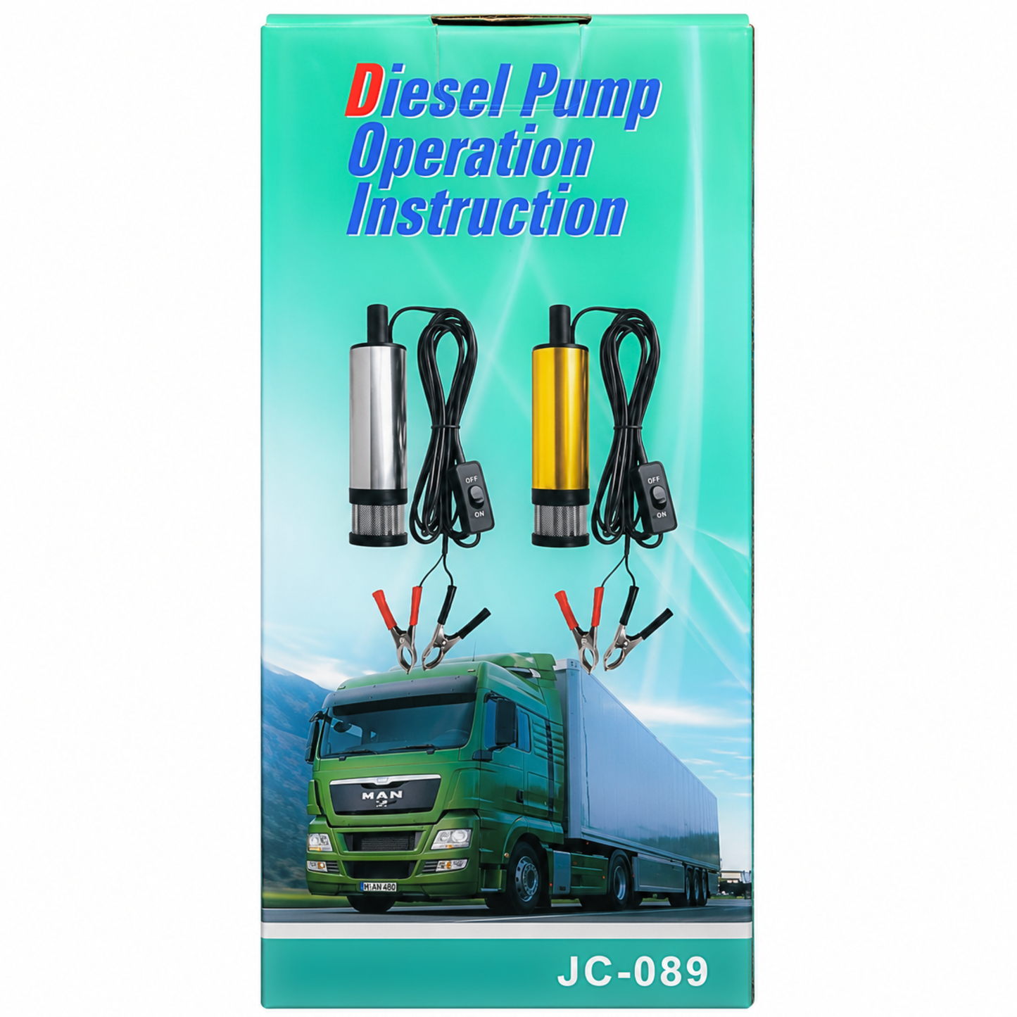 12V/24V Submersible Diesel Transfer Pump – 30L/min