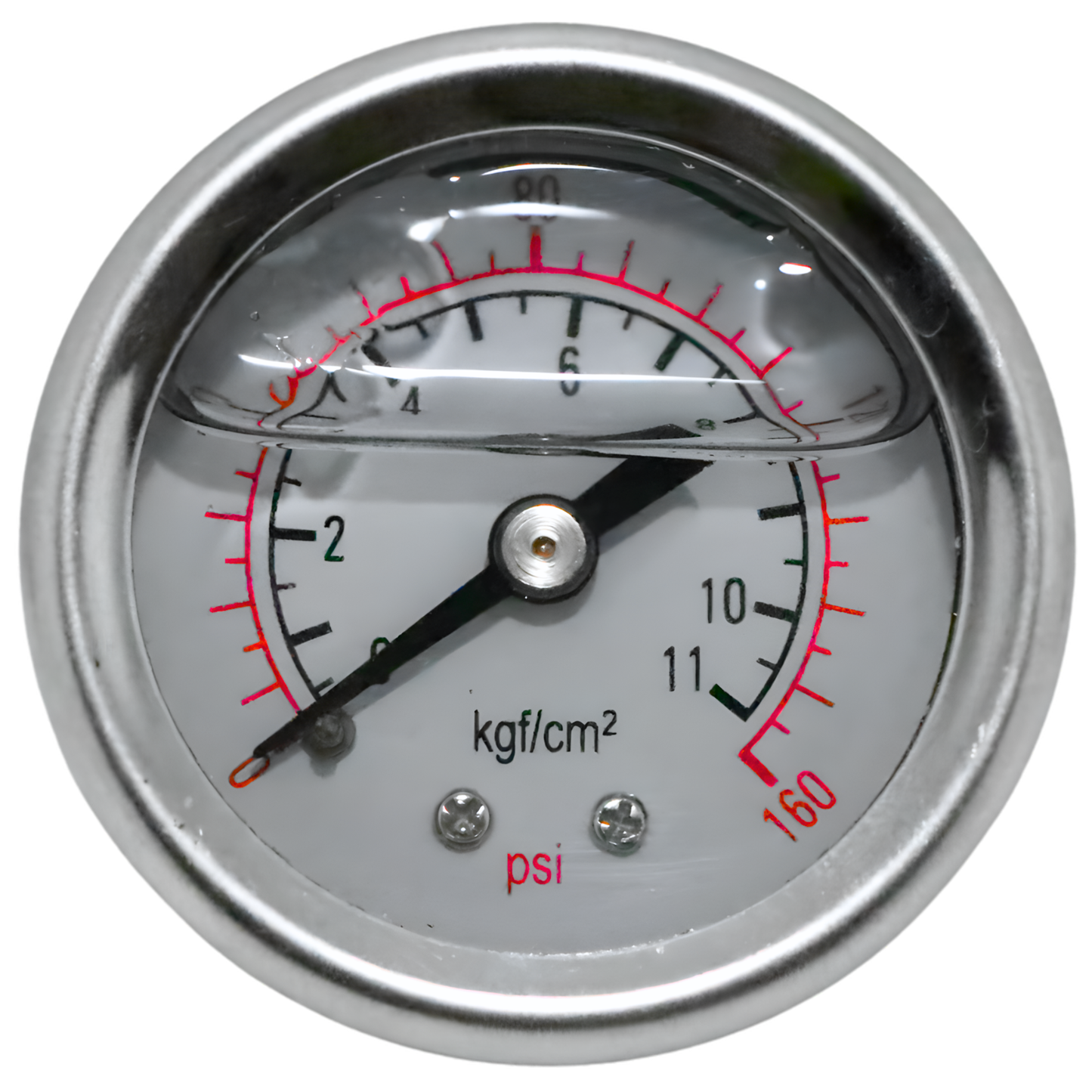 Pressure Gauge 160psi 45mm Rear
