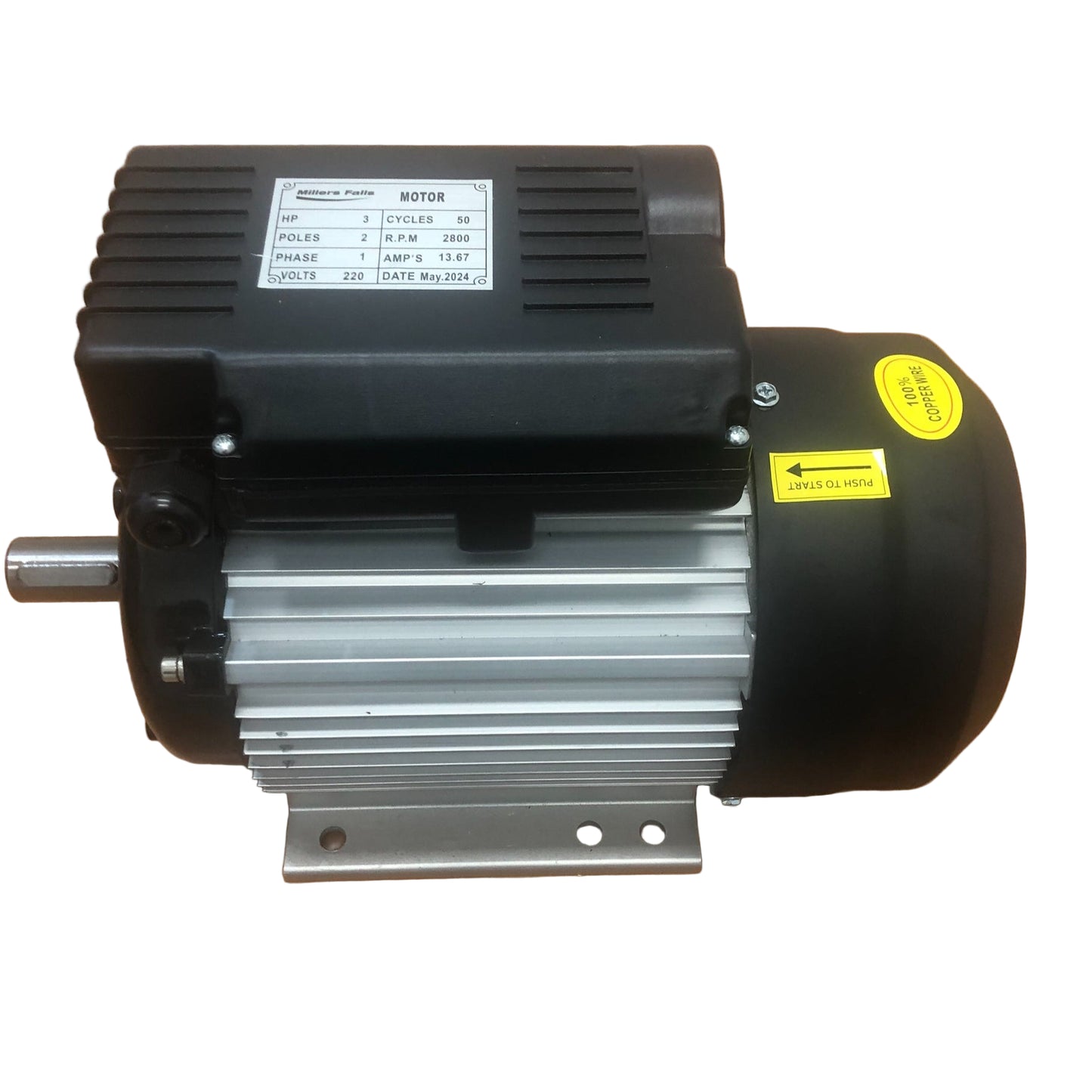 3hp Electric Motor 2800 rpm 15A 240v