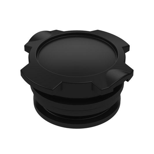 A black cap designed to cover the end of a T5 