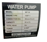 Water Transfer Petrol Pump