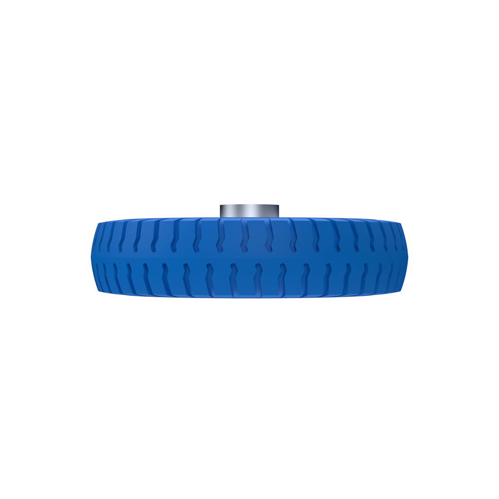 2.5 - 4 Wheel Solid Blue