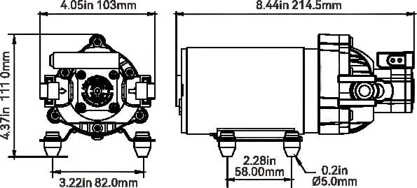 Indflo 12V Spray Pumps
