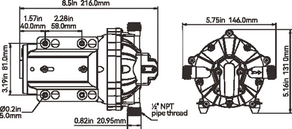 Indflo 12V Spray Pumps