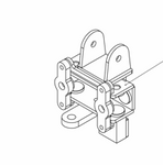 Row Width Slider Breakaway Hinge