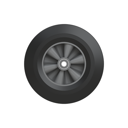 Wheel Solid Grey Wheels 250 mm x 50 mm