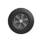 Wheel Solid Grey Wheels 250 mm x 50 mm