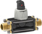 A black and gray ARAG Wolf flow meter, with visible dials and measurement markings.