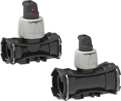 An ARAG Wolf brand flow meter, model 5/100 & 10/200, with a grey body and black accents.