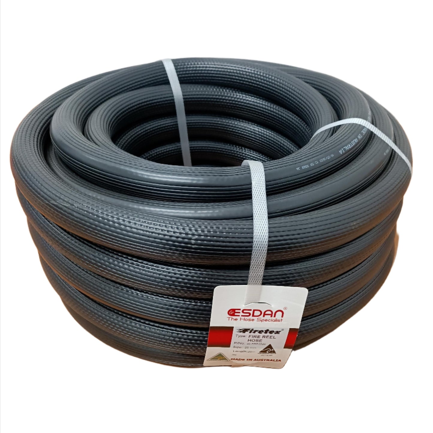 FIRE REEL BLACK 25mm x 20m COIL