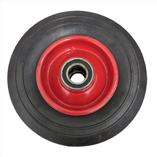 Wheel 200mm 25mm bearing Red