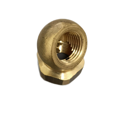 Brass M - F 45° 1/4"