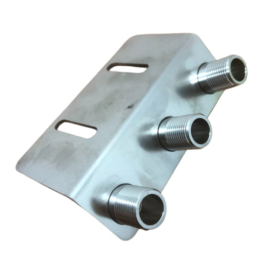 Bracket With Nipple Stainless