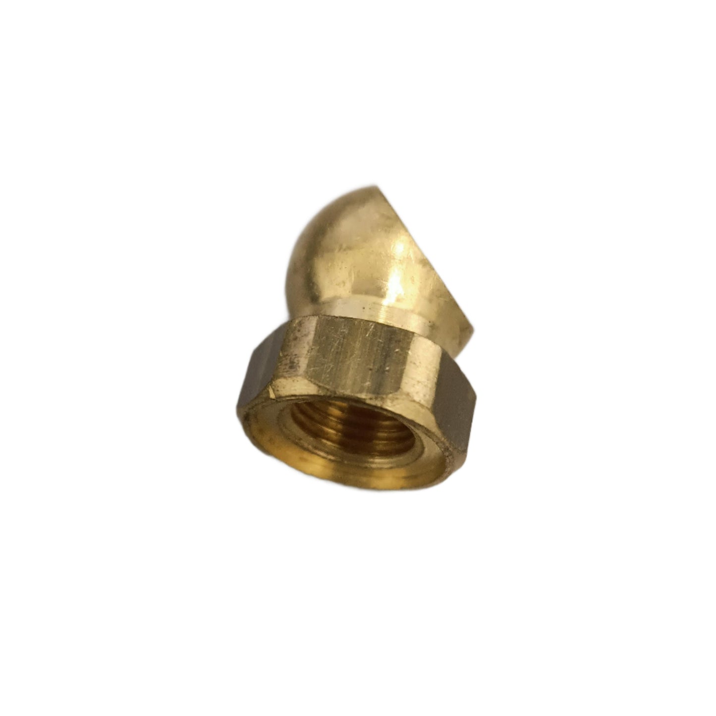 Brass M - F 45° 1/4"