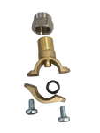 Clamp Brass Nozzle 3/8"M