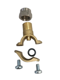 Clamp Brass Nozzle 3/8"M