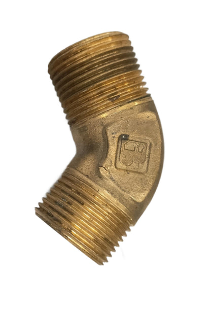 Brass 45° Nipple 3/4"