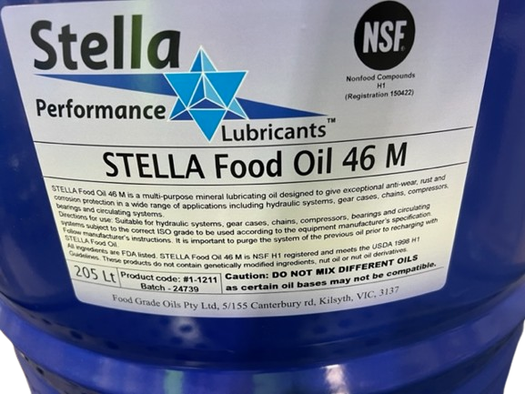 Stella Food Oil 46M Hydraulic