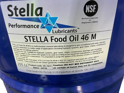 Stella Food Oil 46M Hydraulic