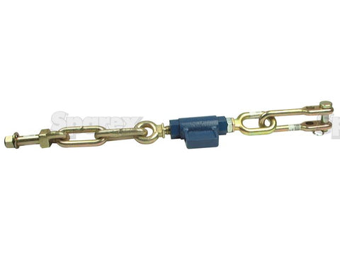 Stabiliser Chain - D Shackle Ø16mm - Thread Ø16mm - Min. Length:511mm - 3/4 UNC