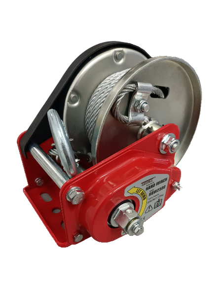 Hand winch with automatic brake - Ref. BULL500