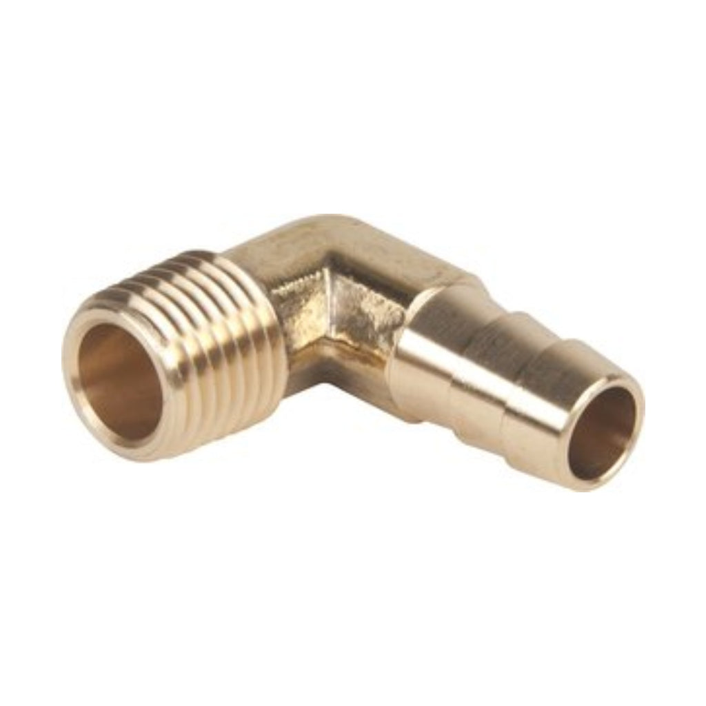 Brass Hose Barb Elbow