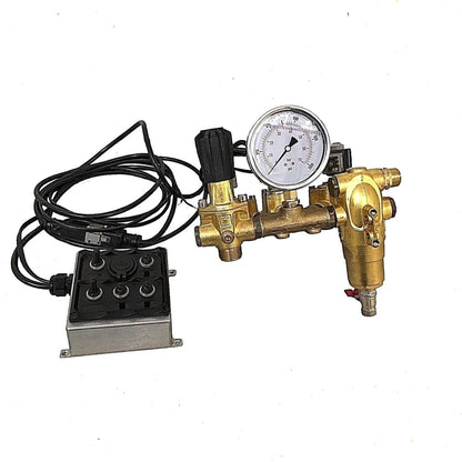 Braglia High Pressure Sprayer Controller. 3 Solenoids pressures to 720 psi