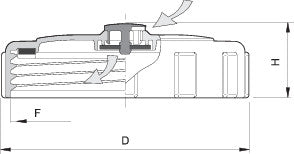 Arag Lid D.113 C/W Breather