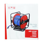 Hose Reel with 30 m Chemical Hose and Pistol Spot Spraying Weeds Manual