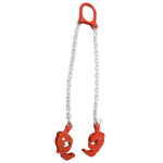 Drum Lifter Chain with Self-Locking Hooks 500 kg Vertical Lift.