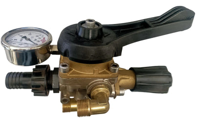 Brass Control Valve with Regulator Manual
