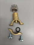 Clamp Brass Nozzle 3/8"M