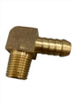 Brass Hose Barb Elbow