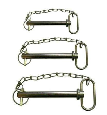 Hitch Pin with Chain & Linch Pin 25x190mm